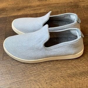 Allbirds Women's Light blue Wool Loungers Slip-On Shoes